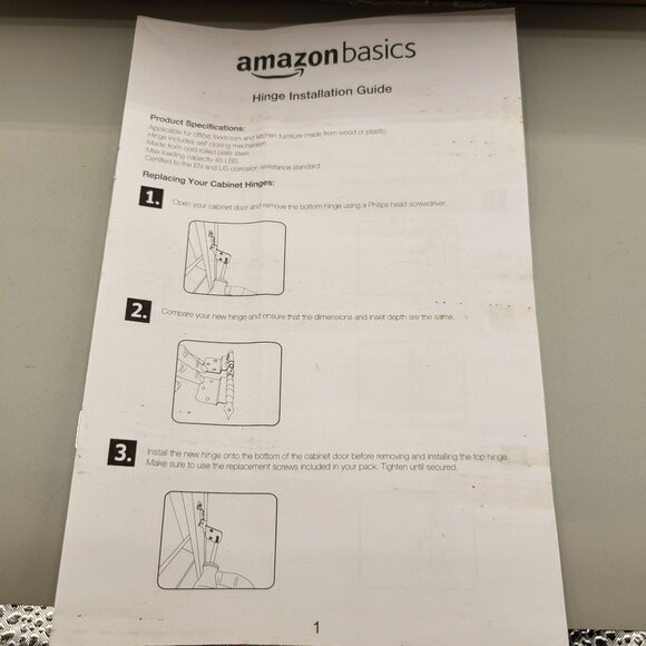 Cabinet Inset Hinges Oil Rubbed Bronze 3/8" Inset Set of 10 Pairs - Picture 3 of 5